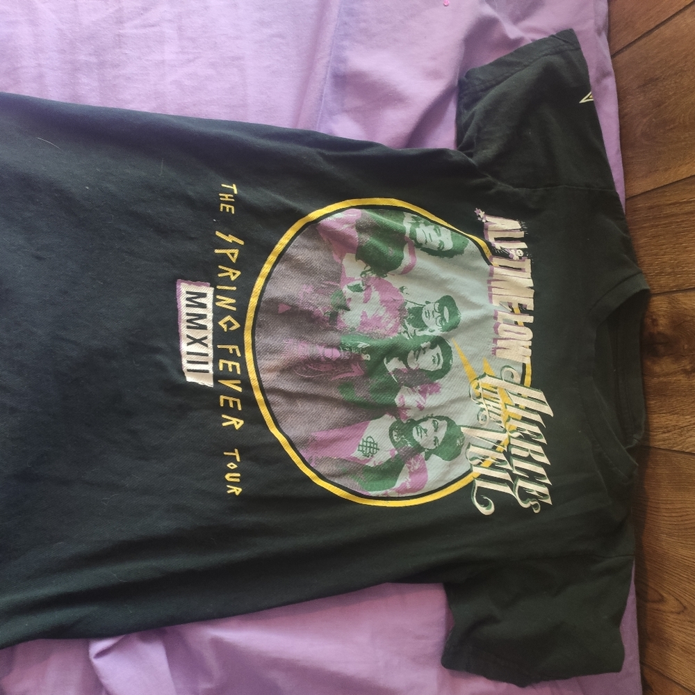 All time low tour shirt